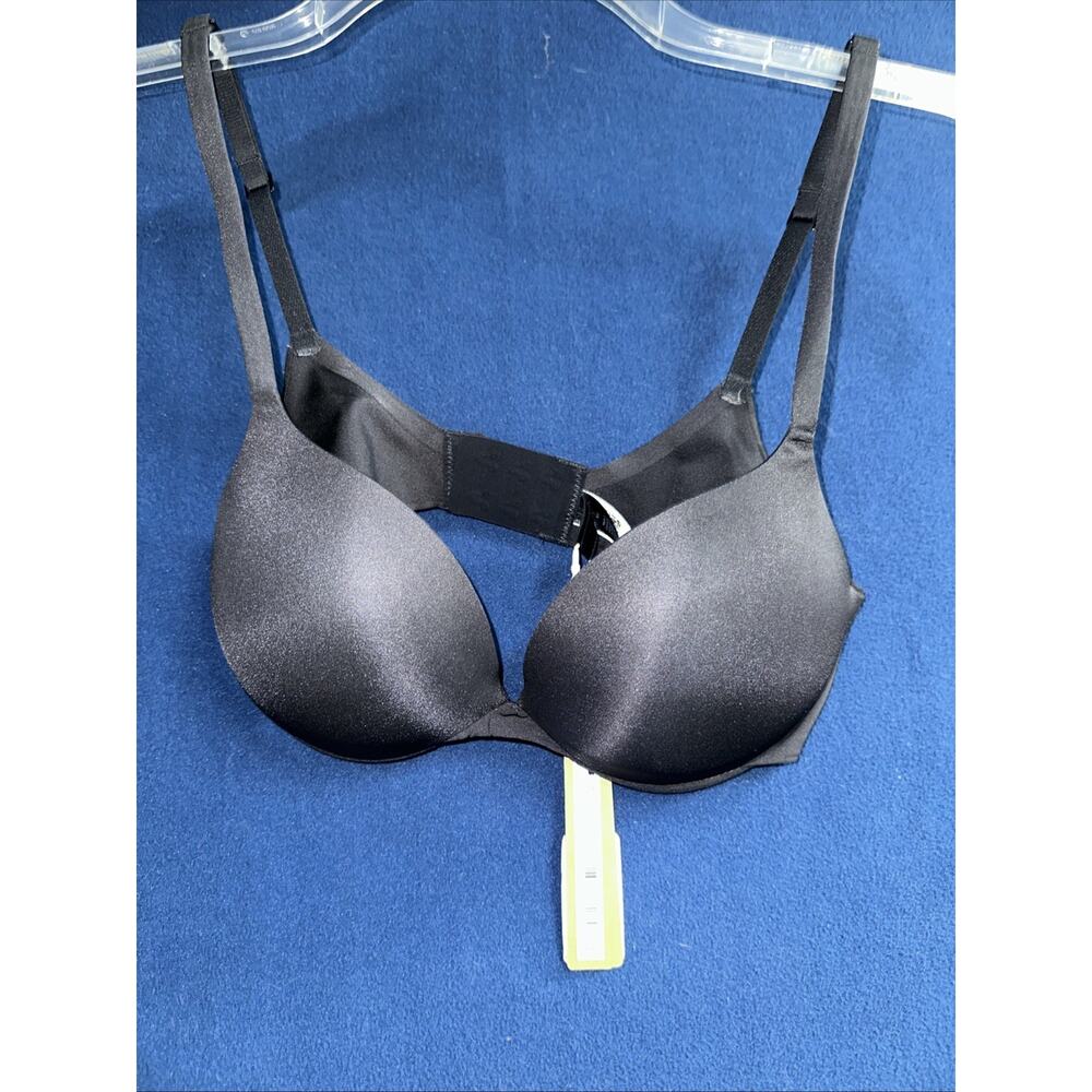 NWT – SKIMS Ultimate Strapless Push-Up Bra – Black Size 32C Onyx